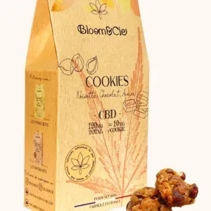Cookies CBD Noisettes Chocolat Avoine - BLOOM&CIE