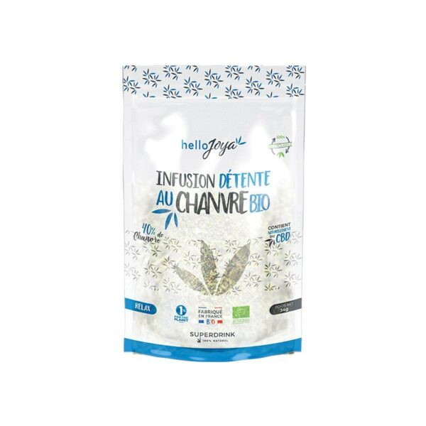 Infusion Bio CBD Instant Détente - HELLO JOYA